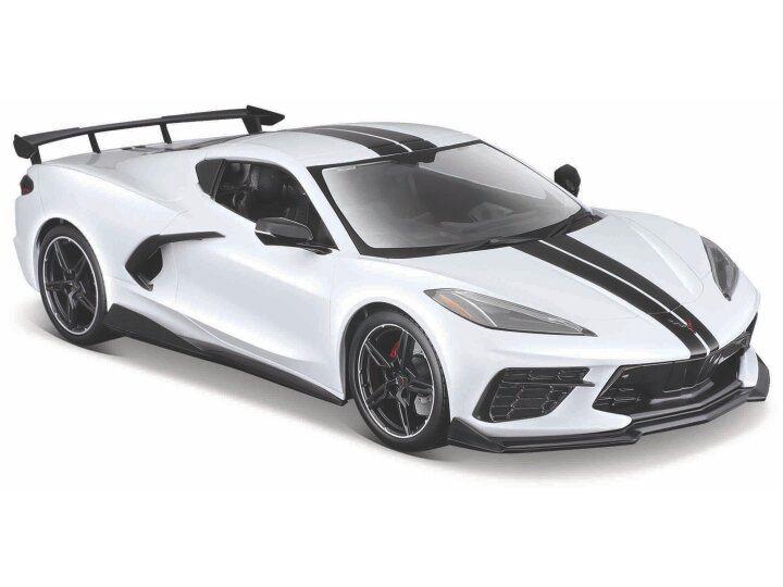 Maisto: 2020 Chevrolet Corvette Stingray Coupe 1:24, Hobby en Vrije tijd, Modelauto's | 1:24, Maisto, ., Nieuw, Ophalen of Verzenden