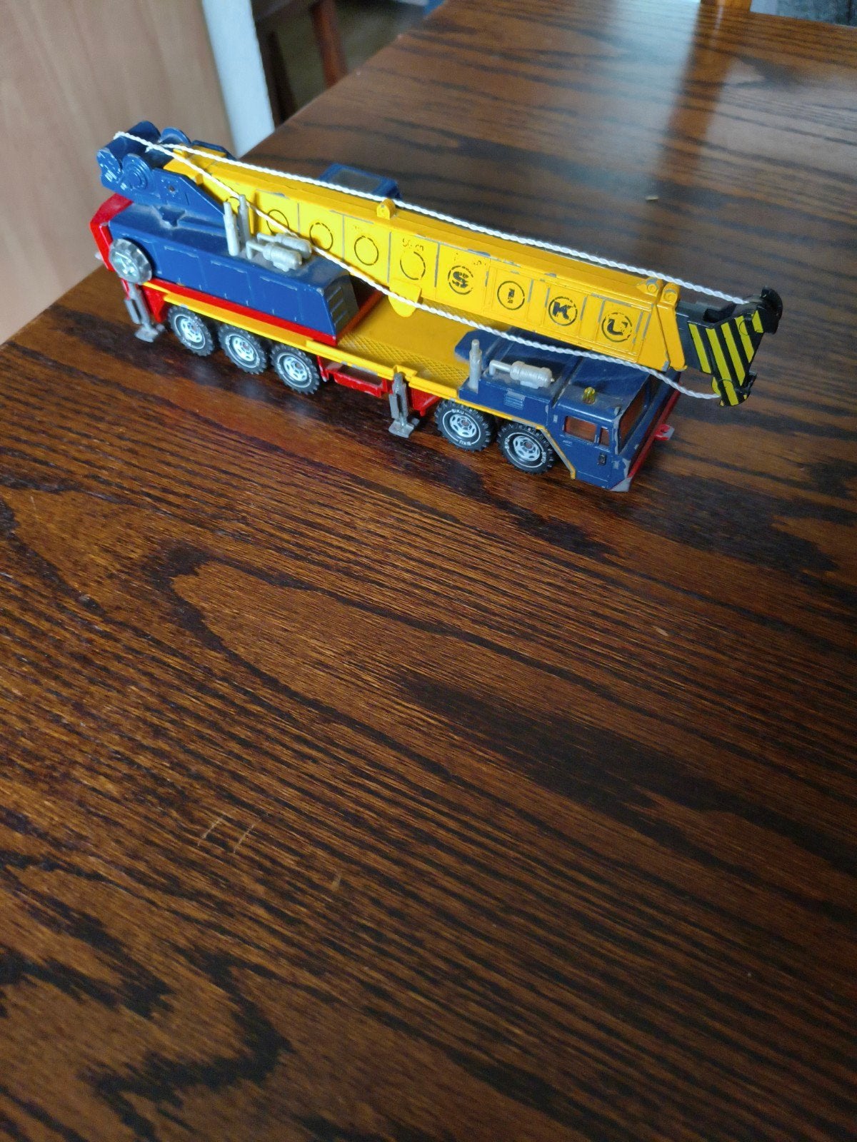 Siku speelgoed kraanwagen - Vintage, Kinderen en Baby's, Ophalen of Verzenden, Gebruikt