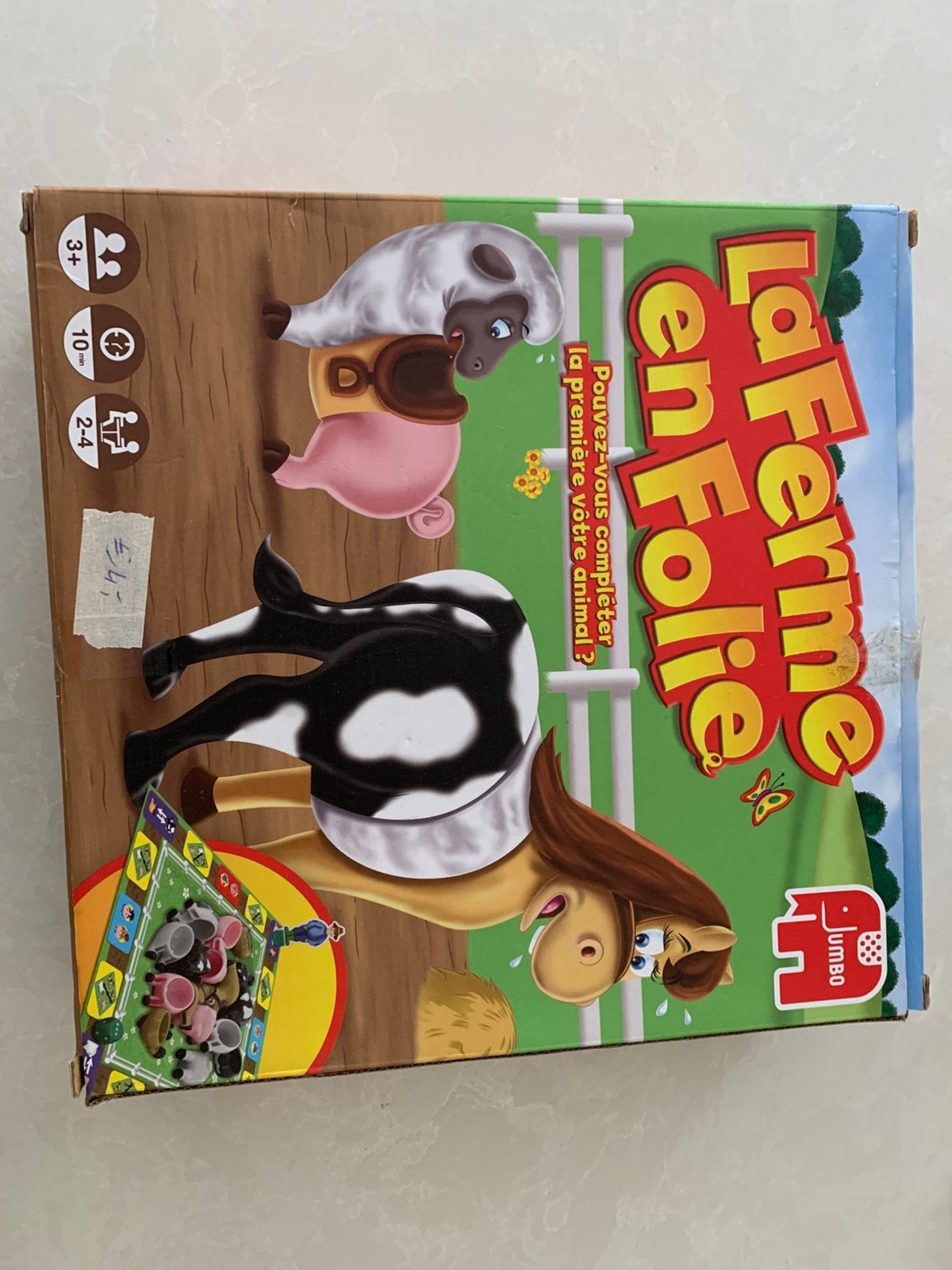 Diverse spellen, o.a Visspel, la ferme en folie, Hobby en Vrije tijd, Ophalen, Gebruikt