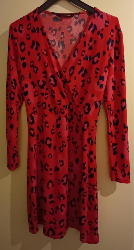 Supertrash Jurk met Luipaardprint - Maat M, Maat 38/40 (M), Supertrash, Ophalen of Verzenden, Zo goed als nieuw