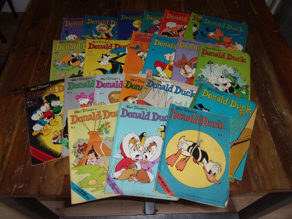 Oude Donald Ducks 1974, Verzamelen, Ophalen, Gebruikt