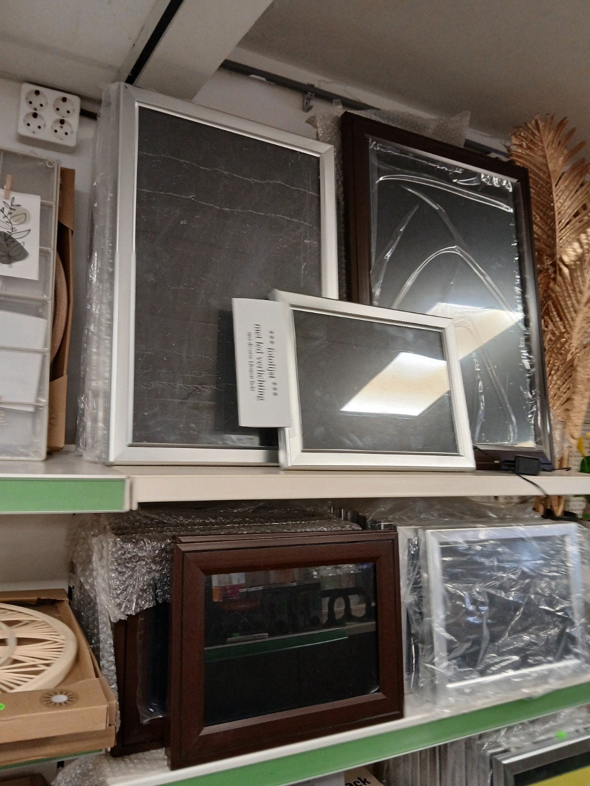 Partij klik fotolijsten met ledverlichting, Ophalen, Nieuw, Kunststof