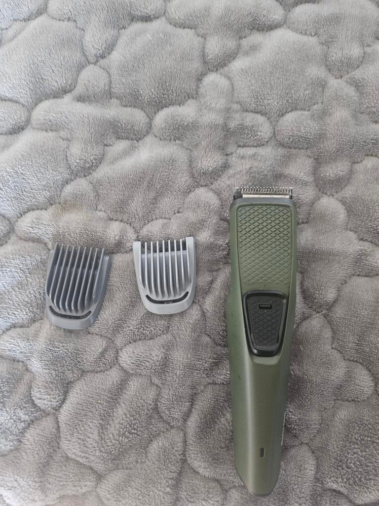 Philips Basic Trimmer - Groen met Opzetstukken, Ophalen of Verzenden, Scheren en Epileren