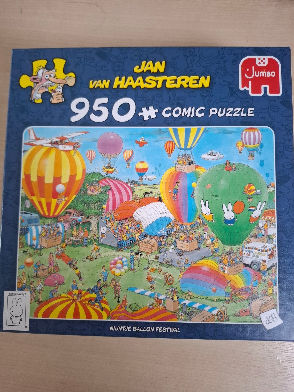 Jvh Nijntje ballon festival. 950 stukjes, Ophalen, 500 t/m 1500 stukjes, Gebruikt