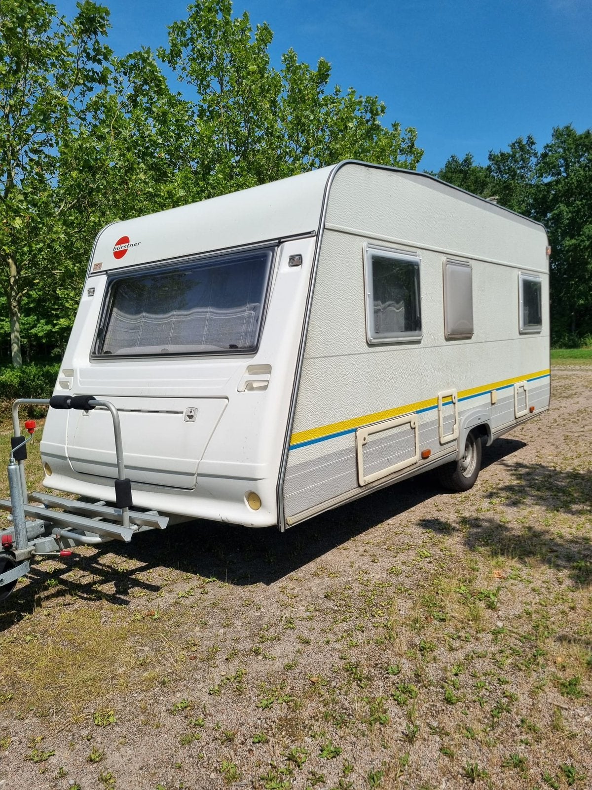 ZEER NETTE BURSTNER 435 TS VENTANA BOVAG 2025 Luifel/Voorten, Rondzit, Schokbreker, Particulier, Bürstner