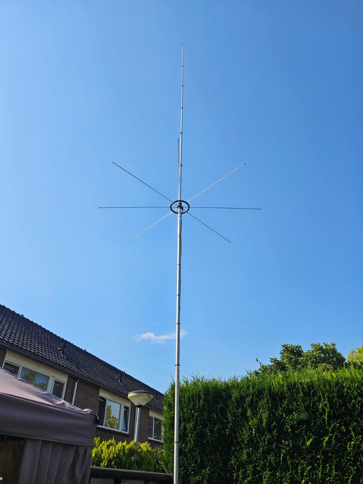 27 MC Antenne met 10 meter dikke kern kabel, Telecommunicatie, Ophalen of Verzenden