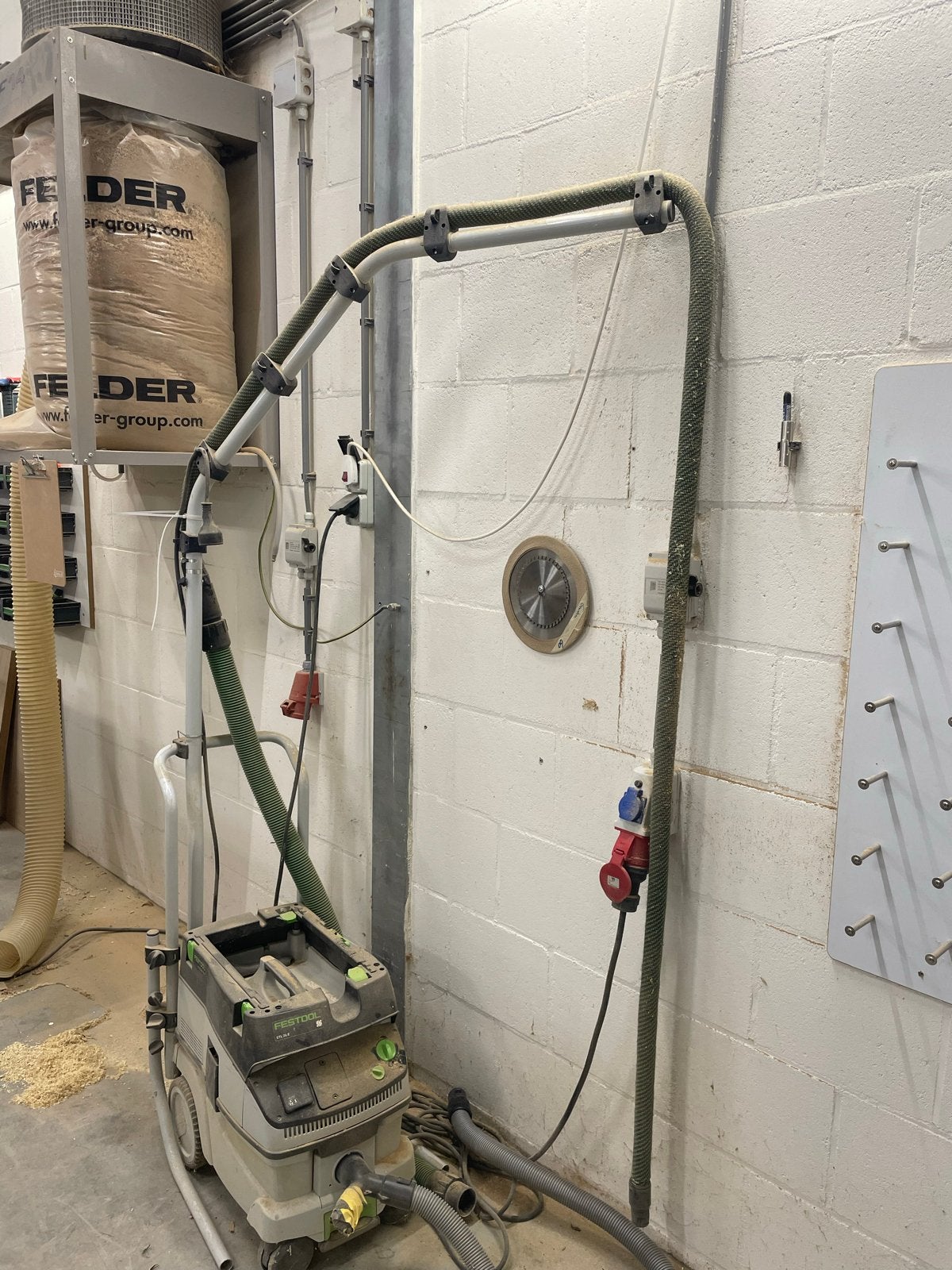 Festool zwenkarm / boom armvoor stofafzuiging, Ophalen, Gebruikt, Overige typen