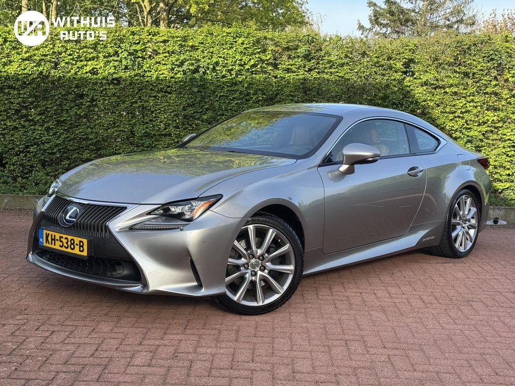 Lexus RC 300h Luxury DEALER Onderhouden NAP Mark Levinson, Auto's, Achterwielaandrijving, Gebruikt, Bedrijf, Hybride Elektrisch/Benzine