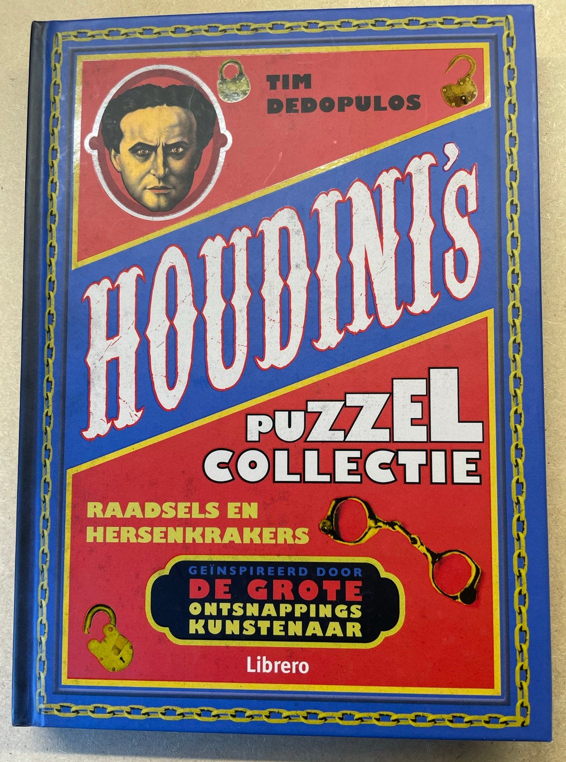 Houdini's Puzzelcollectie: Raadsels en Hersenkrakers, Ophalen of Verzenden, Gebruikt, Puzzelboek
