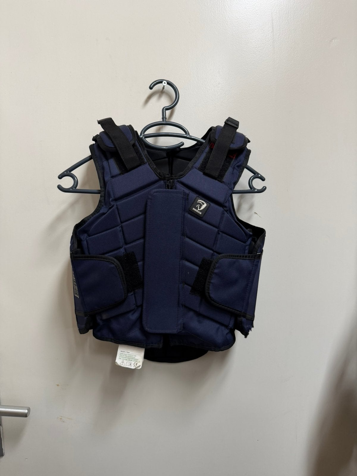 Horka bodyprorector child L navy, Ophalen of Verzenden, Zo goed als nieuw, Dressuur, Bovenkleding