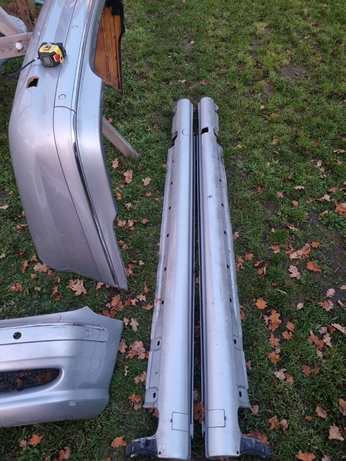 Mercedes W220 Lang AMG Bodykit Bumper Set Origineel OEM, Ophalen, Gebruikt, Mercedes-Benz, Bumper