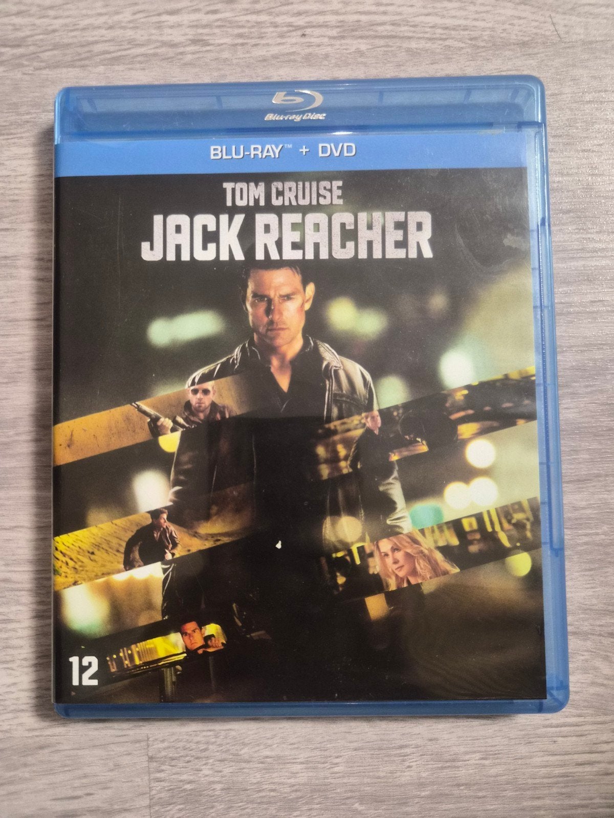 Jack Reacher - Blu-ray + DVD (Tom Cruise), Spaans, Ophalen of Verzenden, Zo goed als nieuw, Spaans