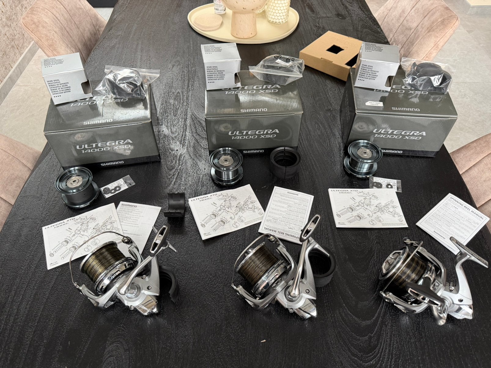NIEUWSTAAT shimano ultegra 14000 xsd bigpit 1x gebruikt 3x, Ophalen of Verzenden, Zo goed als nieuw, Molen