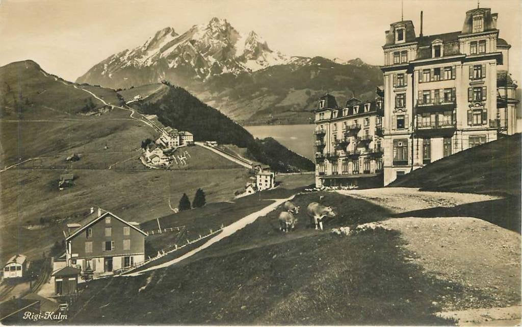 381-120-009 Rigi-Kulm, Verzenden, Voor 1920, Overig Europa
