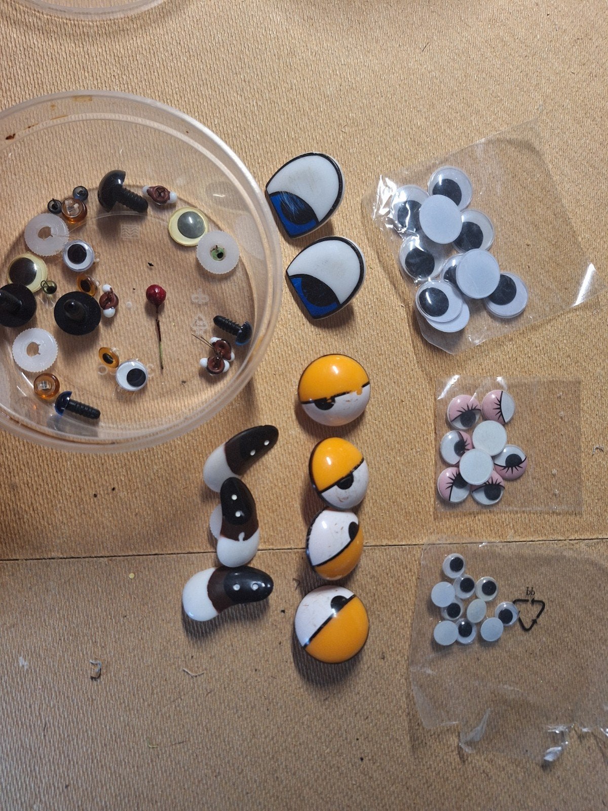 knutseloogjes, Hobby en Vrije tijd, Ophalen of Verzenden, Gebruikt, Haken, Overige typen
