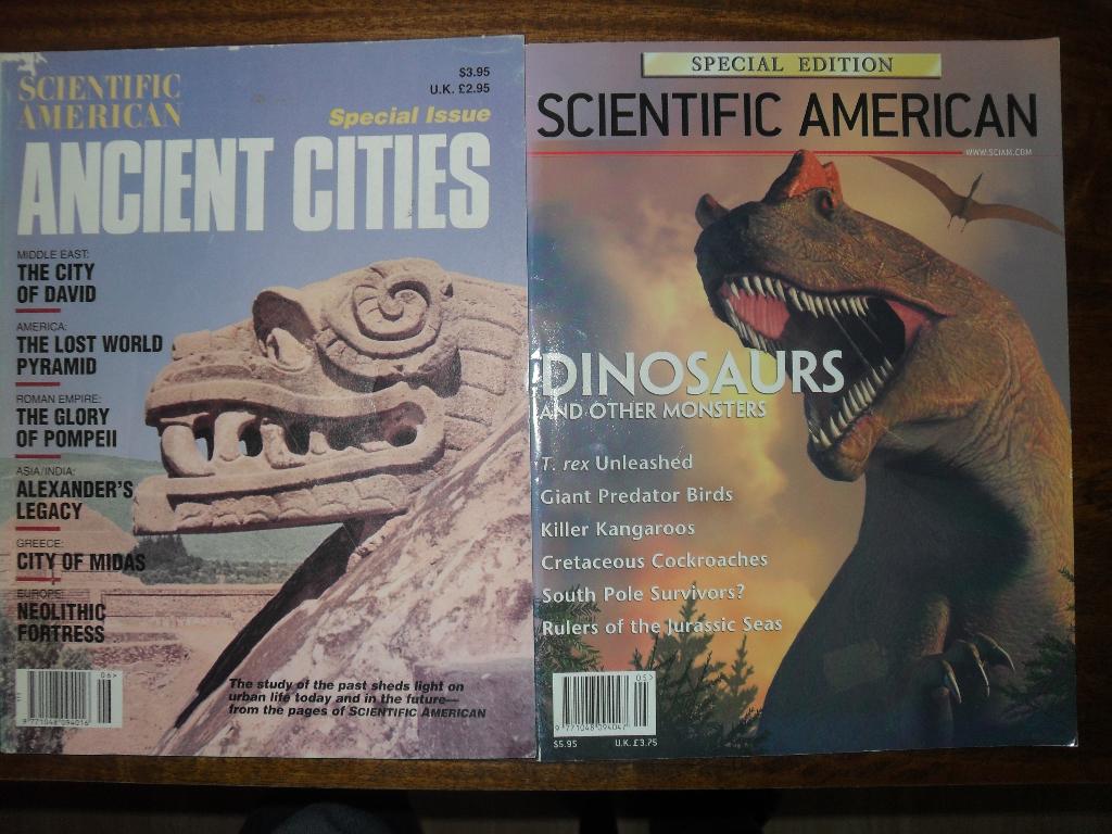 2 SPECIAL EDITIONS SCIENTIFIC AMERICAN., Ophalen of Verzenden, Zo goed als nieuw, Wetenschap en Natuur