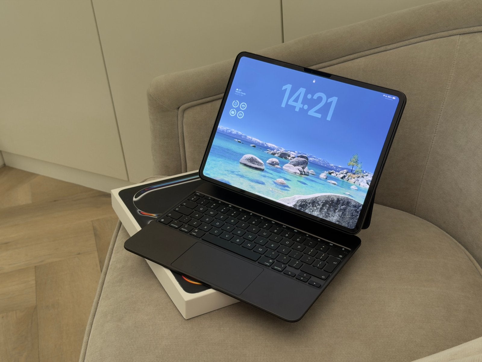 Apple iPad Pro 13 inch M4 256GB - ZGAN, Ophalen, 13 inch of meer, Zwart, Zo goed als nieuw