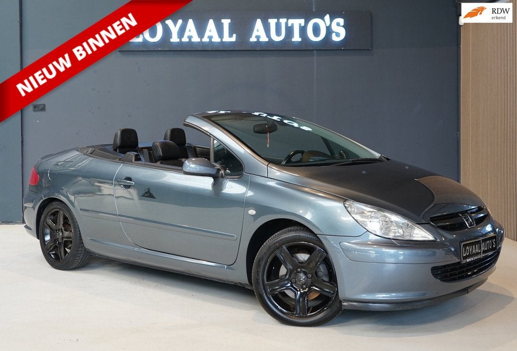 Peugeot 307 CC 2.0-16V Sport | AIRCO | CRUISE | PDC | STOELV, Auto's, Peugeot, Bedrijf, Te koop, ABS, Airbags, Airconditioning