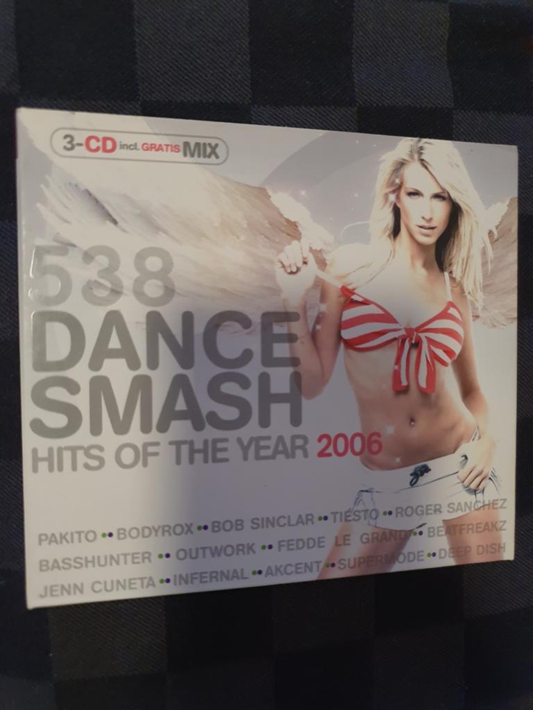538 dance smash hits 3 cd digipack, Verzenden, Gebruikt, Dance Populair