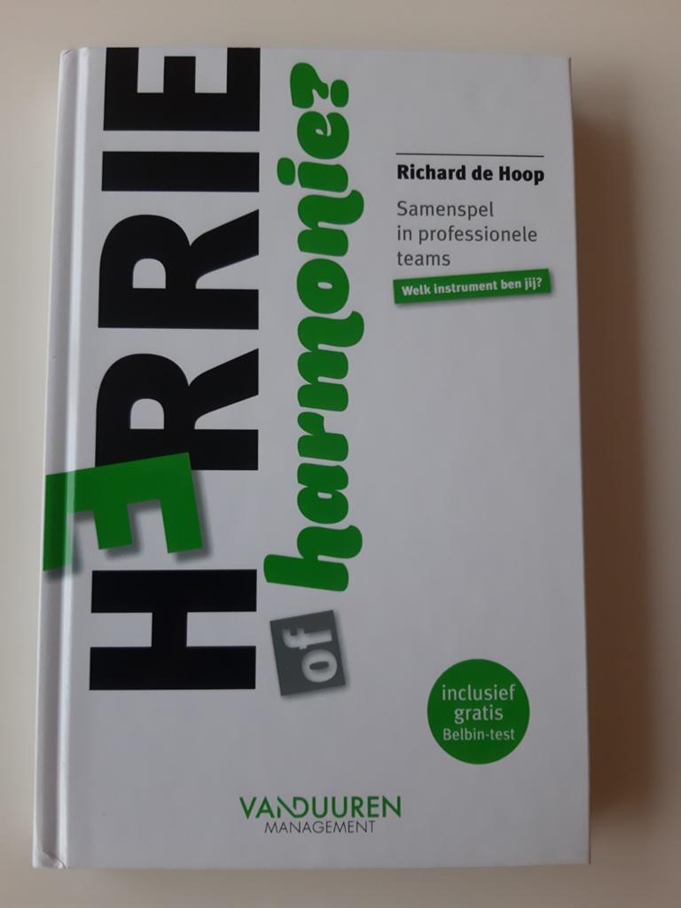 Boek 'Herrie of Harmonie? Samenspel in professionele teams', Ophalen of Verzenden, Zo goed als nieuw, Management, Richard de Hoop