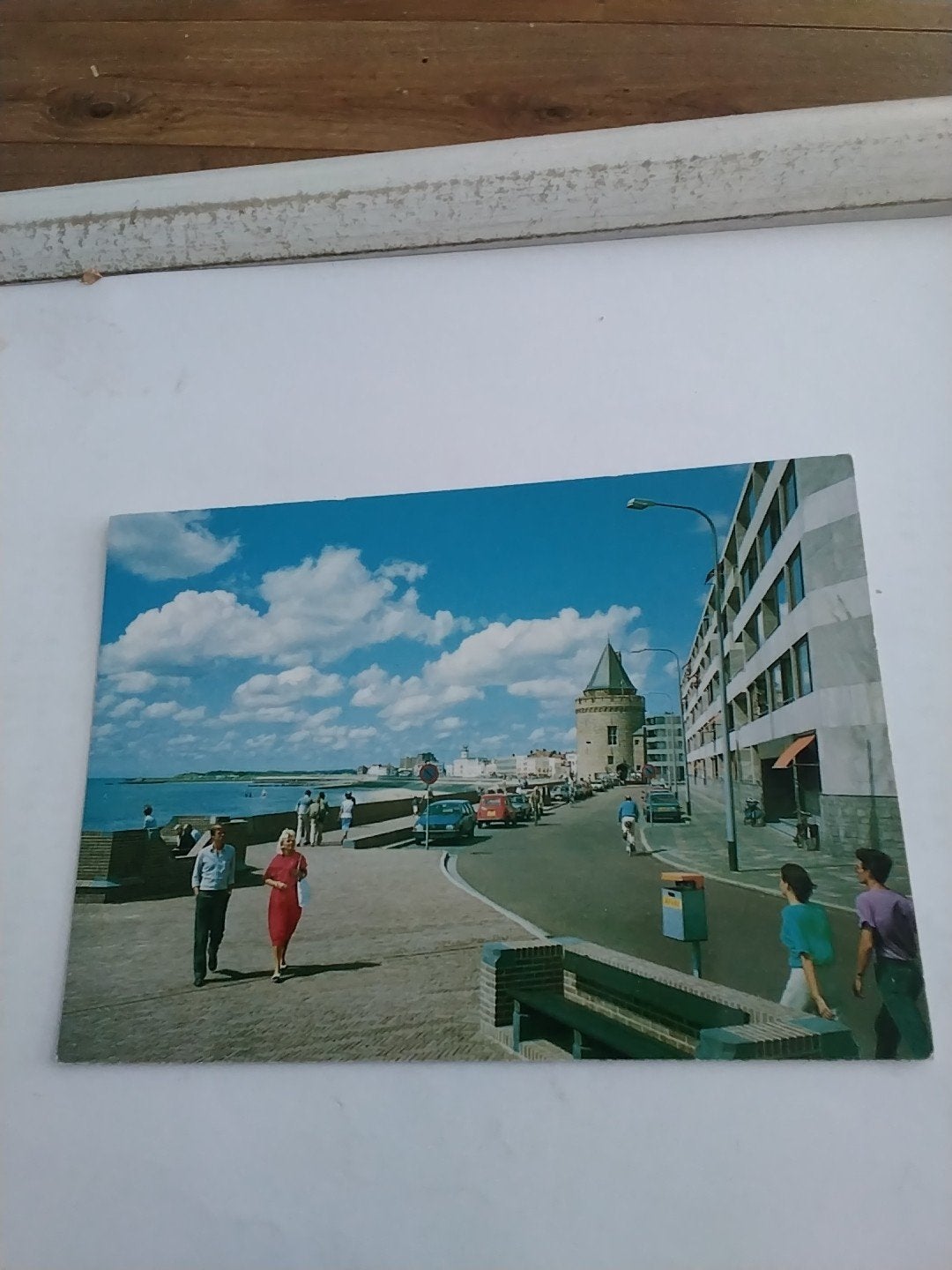 Vintage Ansichtkaart Vlissingen Boulevards en Gevangentoren, Ophalen of Verzenden, 1960 tot 1980, Ongelopen, Zeeland