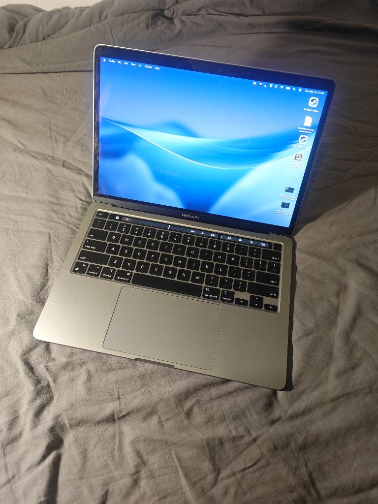 MacBook Pro 13” (2020, M1) – 16GB RAM – 1TB SSD – 88%, Computers en Software, Apple Macbooks, 1 TB of meer, Qwerty, 13 inch, Zo goed als nieuw