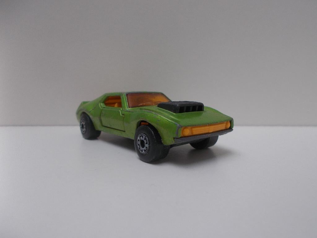 6350 AMC AMX Javelin Lesney Matchbox Superfast No 9, Ophalen of Verzenden, Gebruikt, Auto