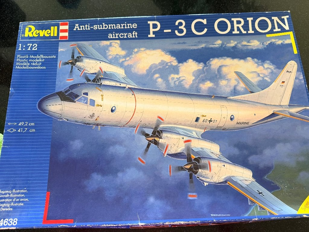 Revell Lockheed P-3C Orion – 1:72 – Compleet en ongebouwd, Hobby en Vrije tijd, Modelbouw | Vliegtuigen en Helikopters, 1:72 tot 1:144