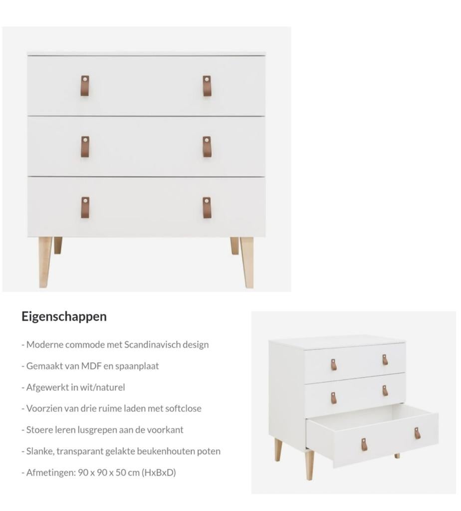 Kledingkast en Commode Zgan., Ophalen, 50 tot 70 cm, 90 tot 105 cm, 100 cm of meer