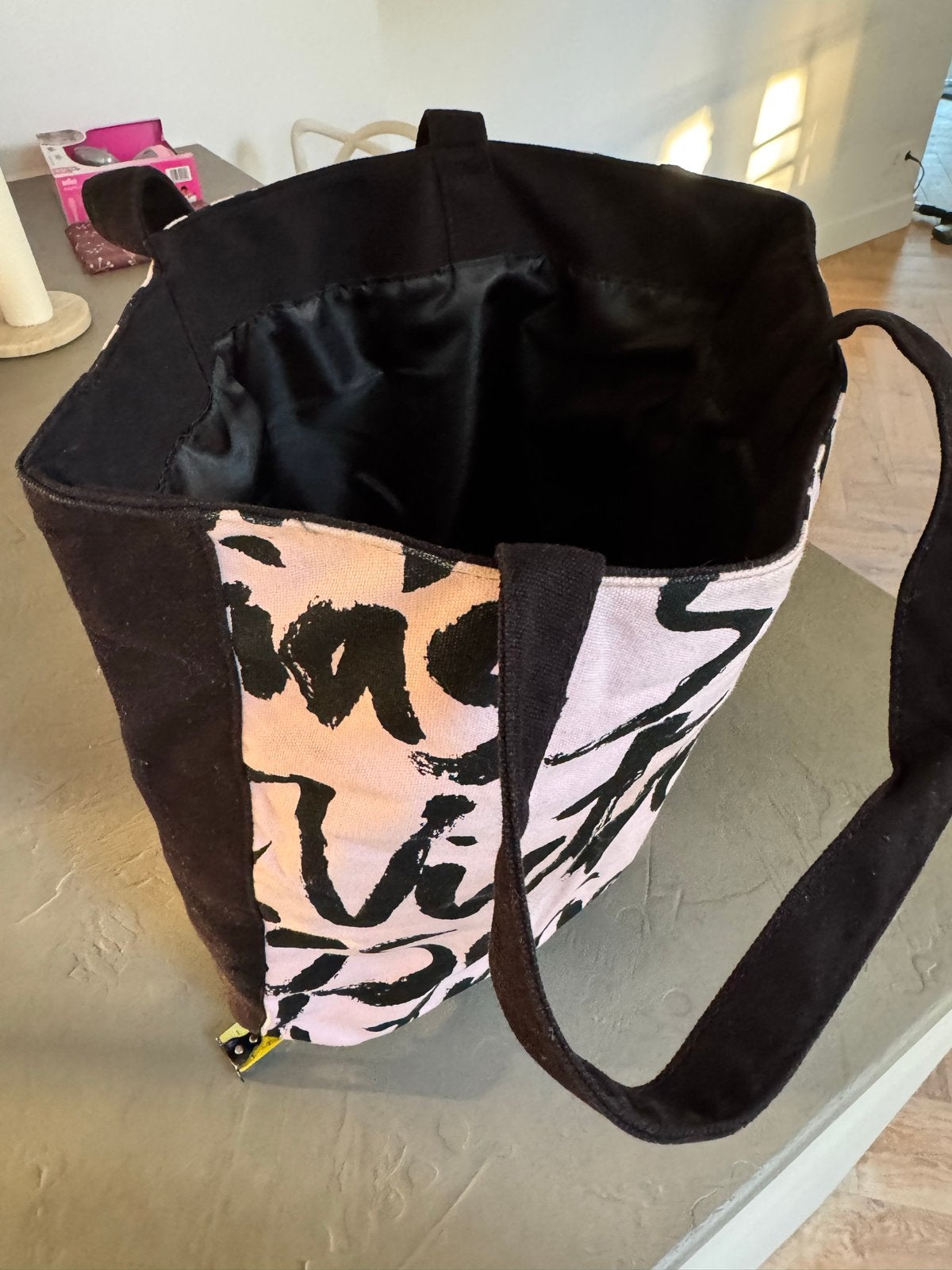 Victoria's Secret Shopper Tas - Roze/Zwart, Ophalen of Verzenden, Gebruikt, Roze, Shopper