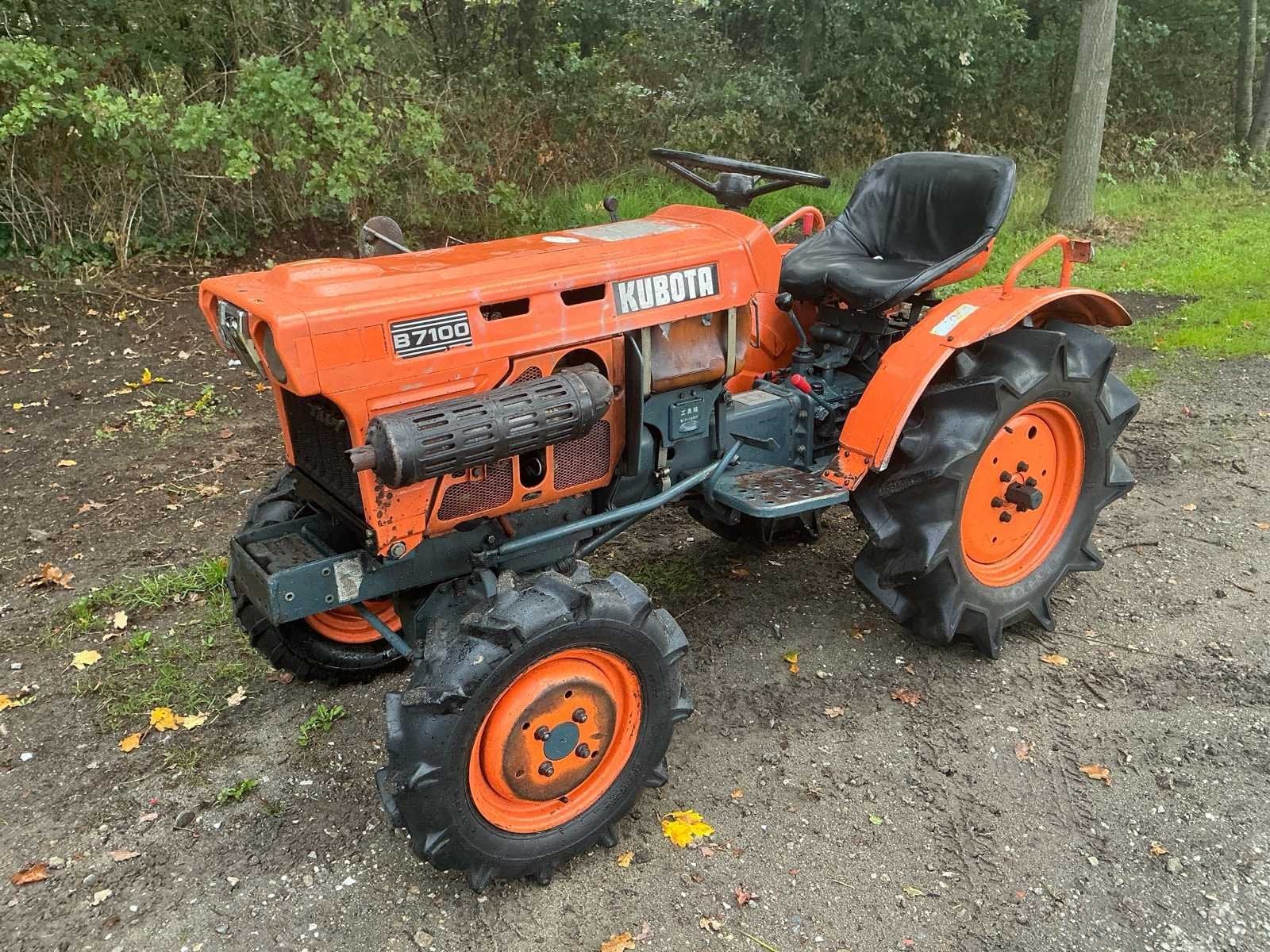 Kubota B7001 4WD compacttractor – 14 pk – 3-cilinder die, Zakelijke goederen, Gebruikt, Overige merken