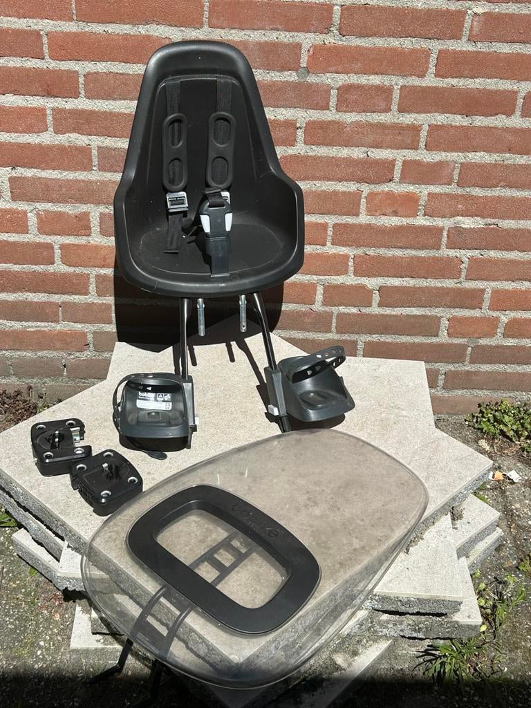 Bobike fietsstoeltje, Ophalen, Gebruikt, Voorzitje, Voetsteuntjes