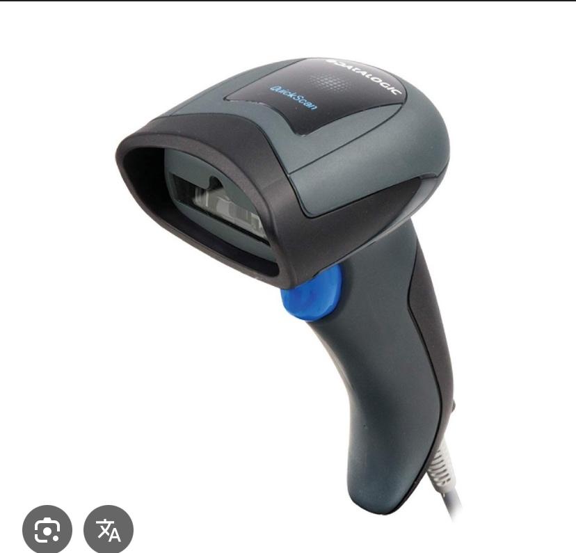 Barcodescanner Datalogic QuickScan/Casio kassa koppeling, Ophalen of Verzenden, Zo goed als nieuw, Barcodescanner, Datalogic
