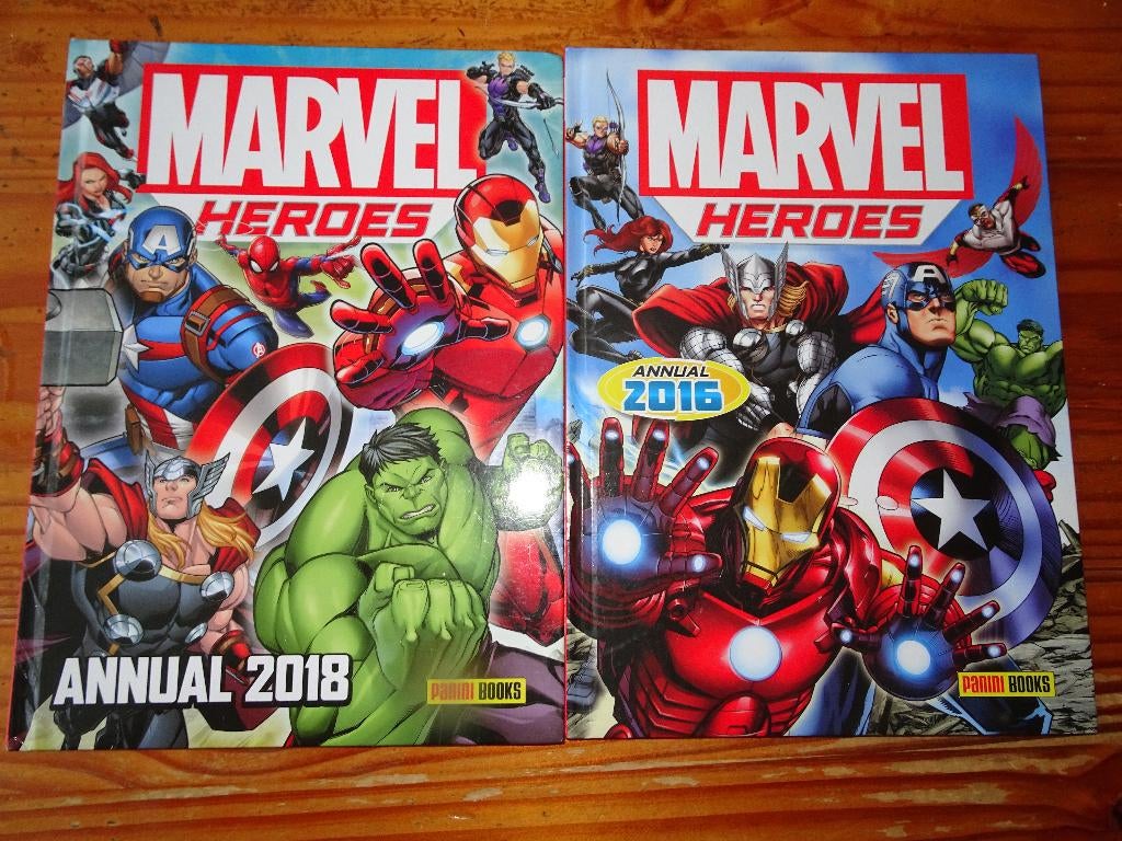 Marvel Heroes Annual 2016 + 2018, Meerdere comics, Ophalen of Verzenden, Gelezen, Europa