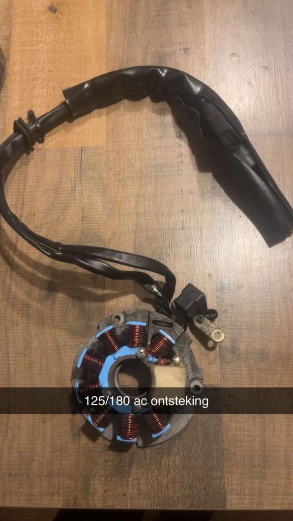 Ontsteking 125/180 ac, Ophalen of Verzenden, Zo goed als nieuw, Blok