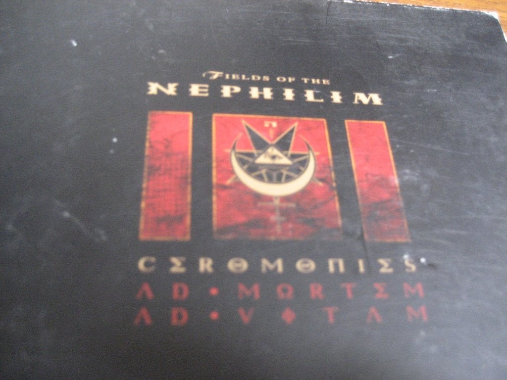 Fields of the nephilim ceremonies album gothic, Ophalen of Verzenden, Zo goed als nieuw, Progressive Rock