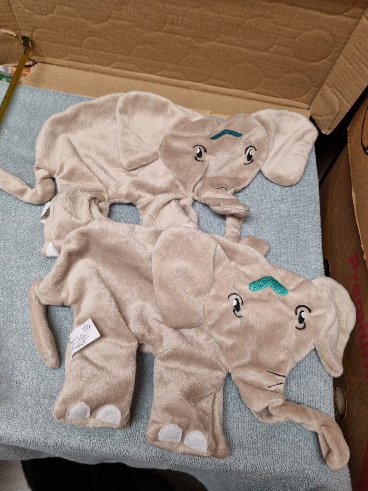 natalis olifant knuffel doekjes nr 7, Ophalen of Verzenden, Olifant