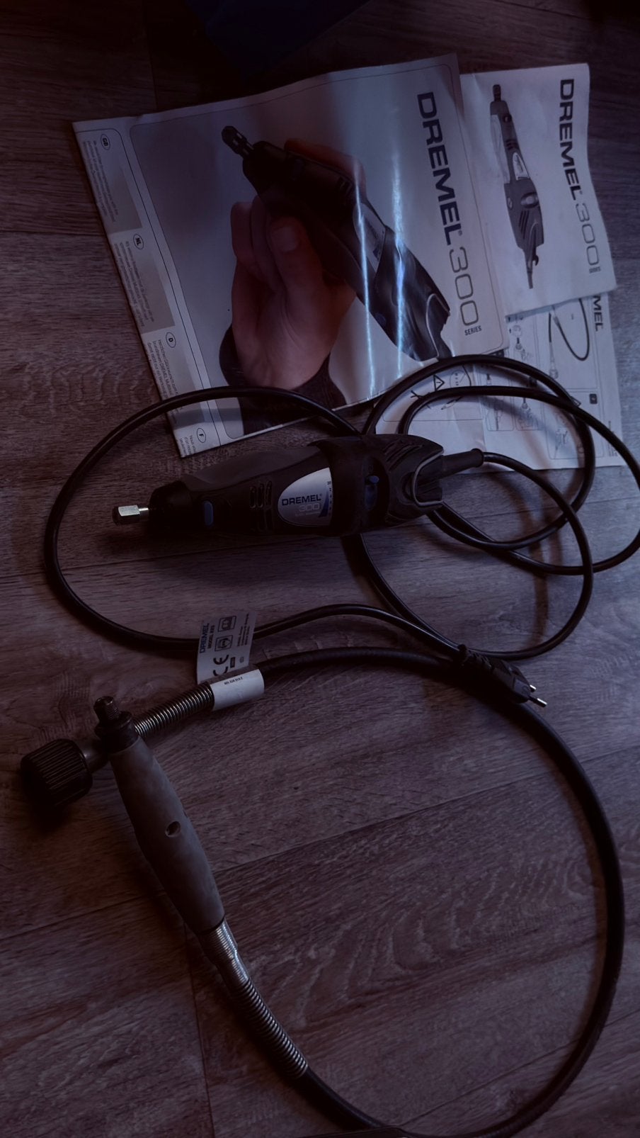 Perfect werkende Dremel 300 serie met Dremel 225 Flex Shaft:, Ophalen of Verzenden, Zo goed als nieuw