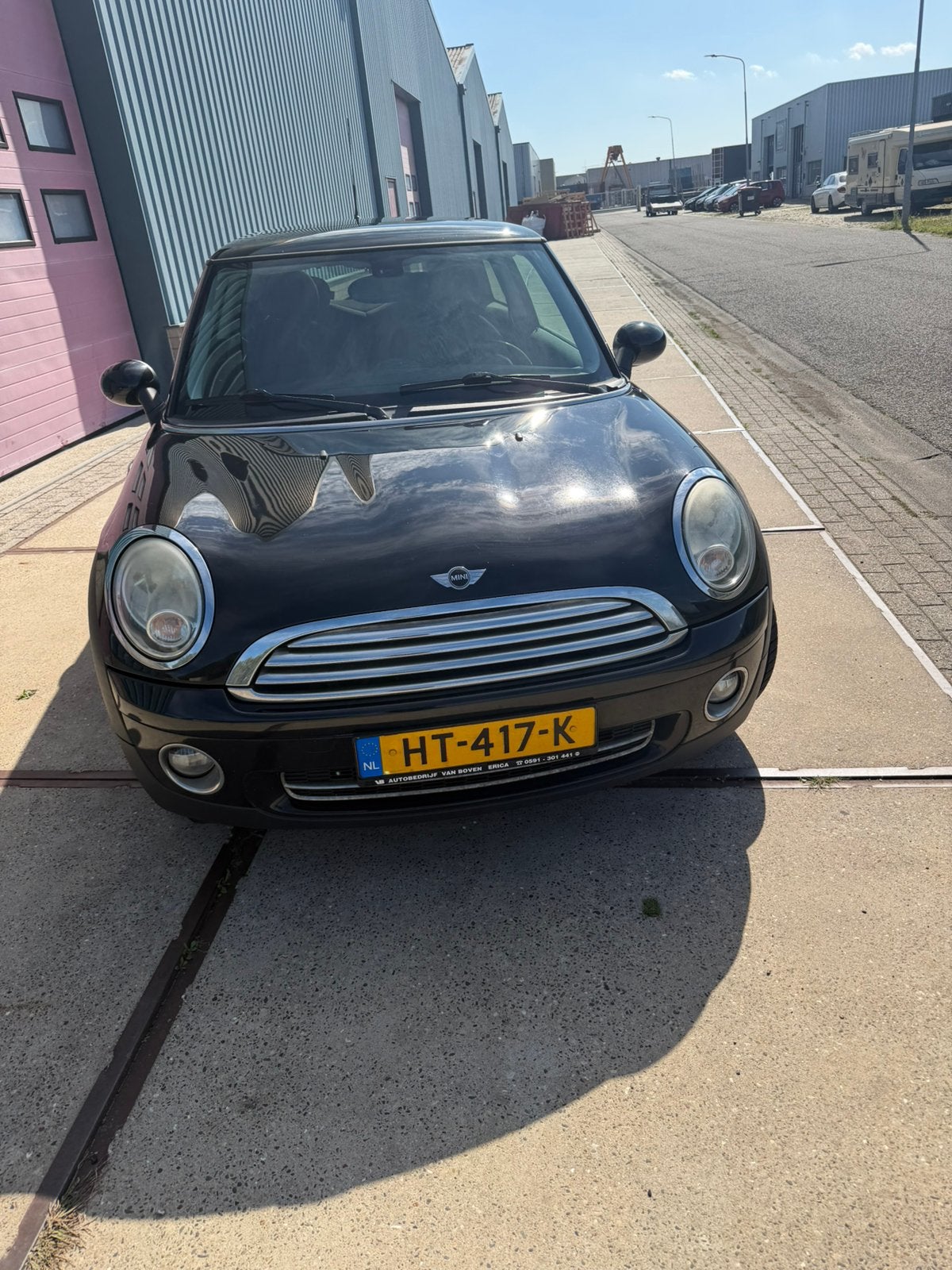Mini 1.6 16V Cooper 88KW 2009 Zwart, Voorwielaandrijving, 750 kg, 4 cilinders, 4 stoelen