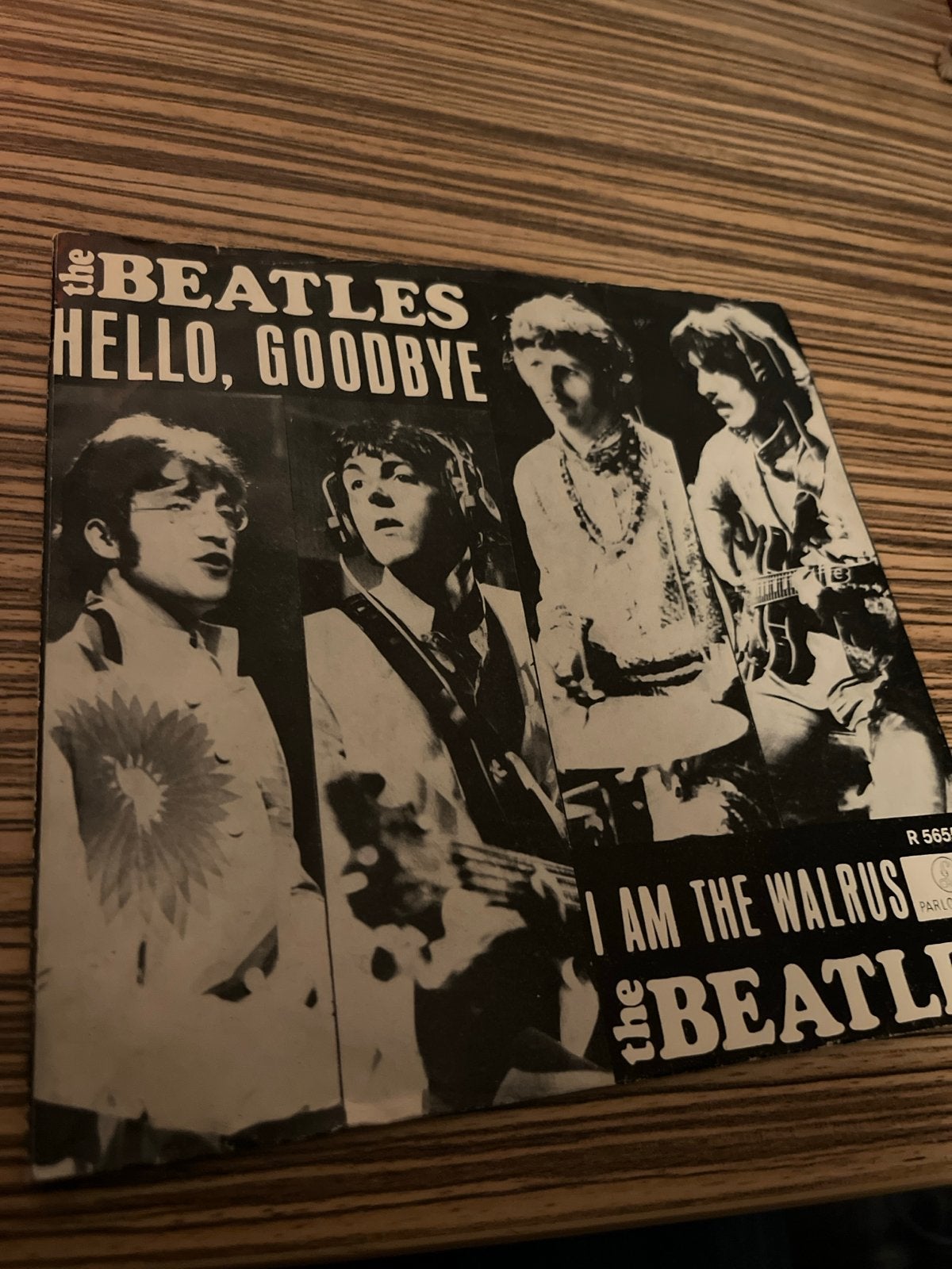The Beatles - Hello, Goodbye / I Am The Walrus (7 inch), Cd's en Dvd's, Gebruikt, Originele persing, 7 inch, Ophalen of Verzenden