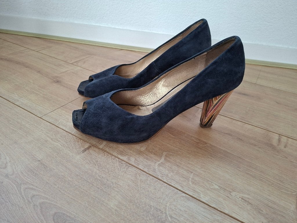 mooie blauwe pumps Peter Kaiser maat 6,5 = 40, Peter Kaiser, Pumps, Blauw, Ophalen of Verzenden