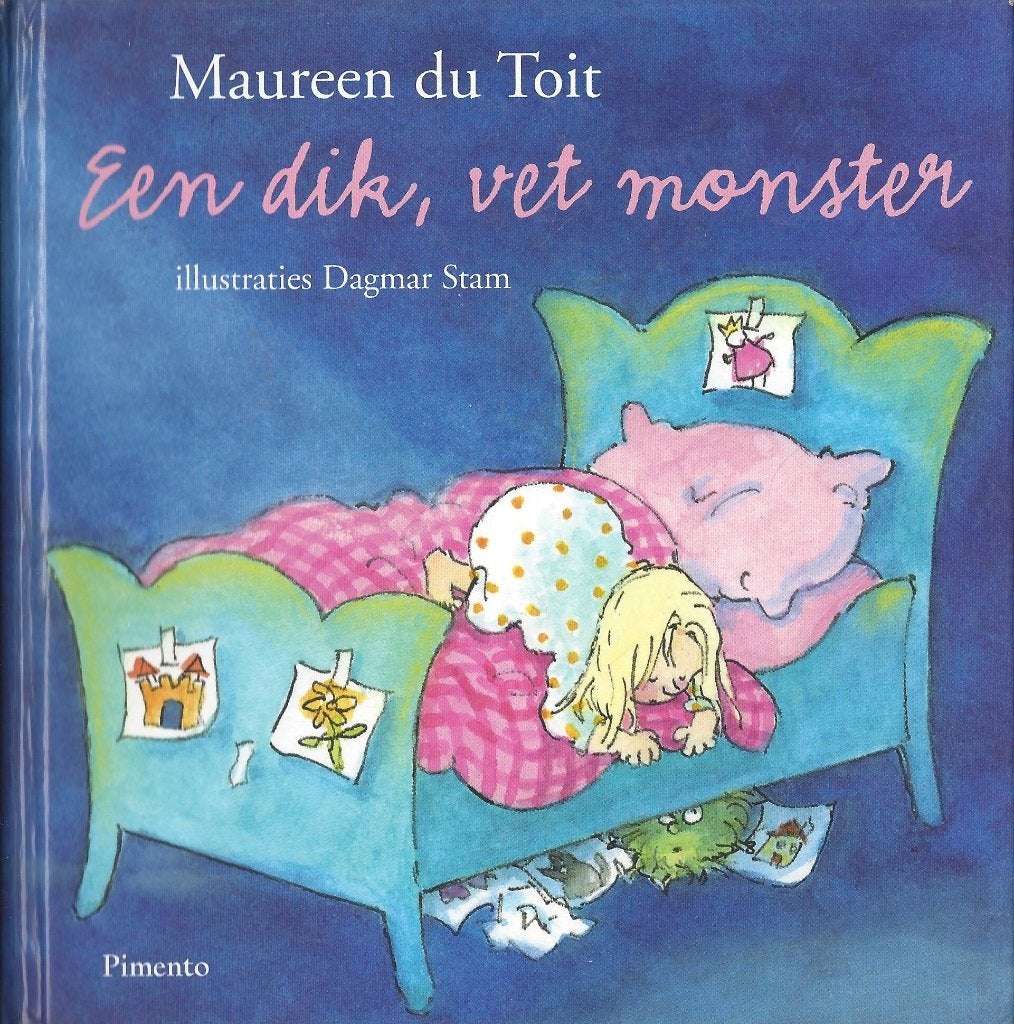 EEN DIK, VET MONSTER- Maureen du Toit *Monster onder je bed*, Boeken, 5 of 6 jaar, Fictie algemeen, Jongen of Meisje, Ophalen of Verzenden