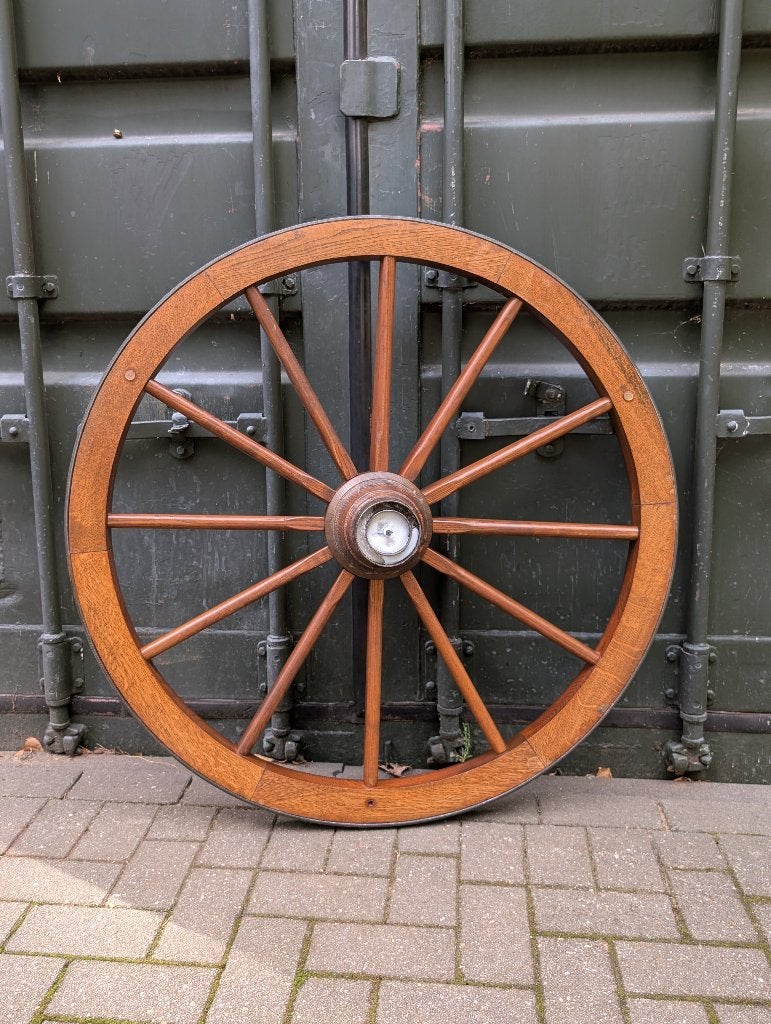 Wagenwiel, eikenhout, ø100 cm, Grote keus in wagenwielen!, Ophalen