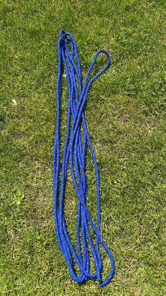 Schoot zeilboot/optimist blauw, Ophalen of Verzenden, Zo goed als nieuw