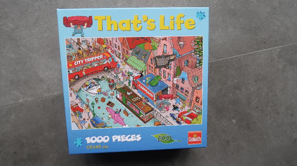 That's Life puzzels - Zwolle, Ophalen, 500 t/m 1500 stukjes, Zo goed als nieuw, Legpuzzel