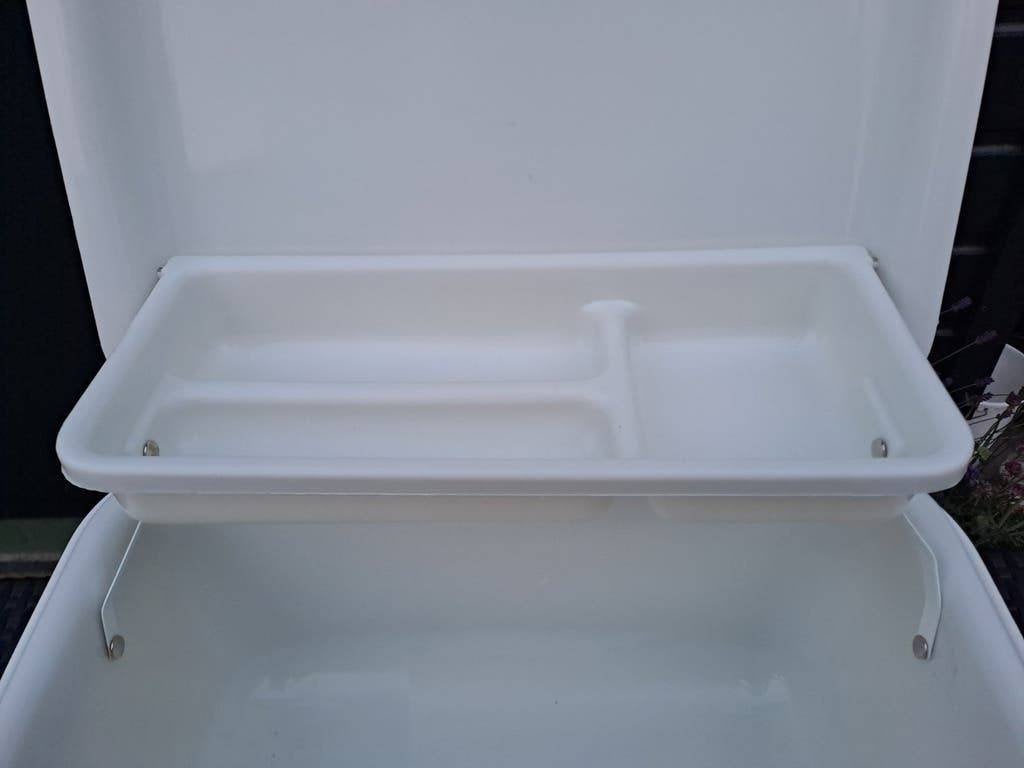 Vintage opbergbox, naaikoffer,knutselkoffer, Onbekend, Ophalen of Verzenden, Zo goed als nieuw, Onbekend