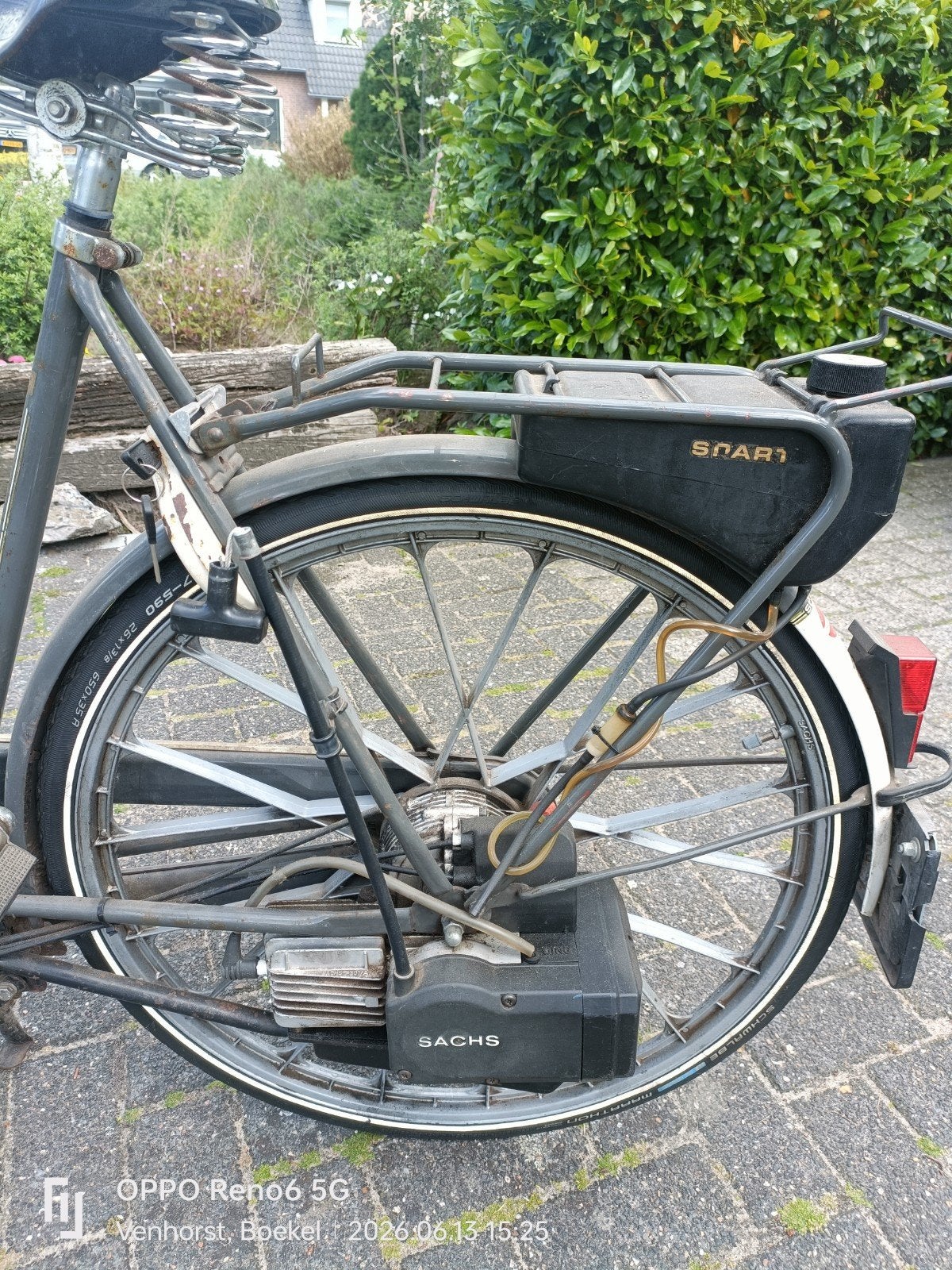 Sparta Met snorfiets - opknapper met nieuwe banden, Fietsen en Brommers, Ophalen of Verzenden