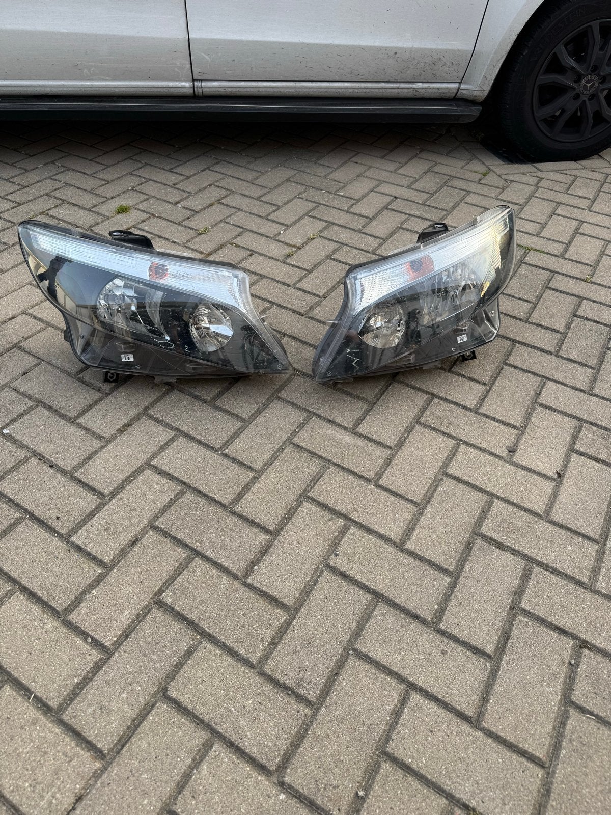 Mercedes Vito W447 Koplampen (set), Auto-onderdelen, Ophalen of Verzenden, Gebruikt, Mercedes-Benz