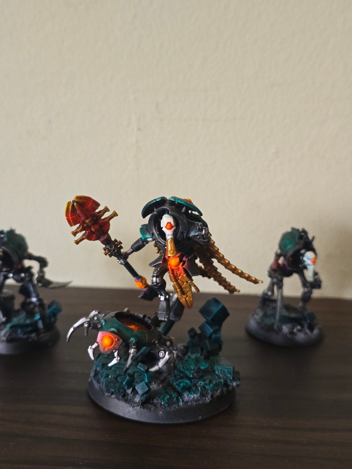 Technomancer - Necrons Warhammer 40k, Hobby en Vrije tijd, Figuurtje(s), Ophalen of Verzenden, Geverfd, Warhammer 40000