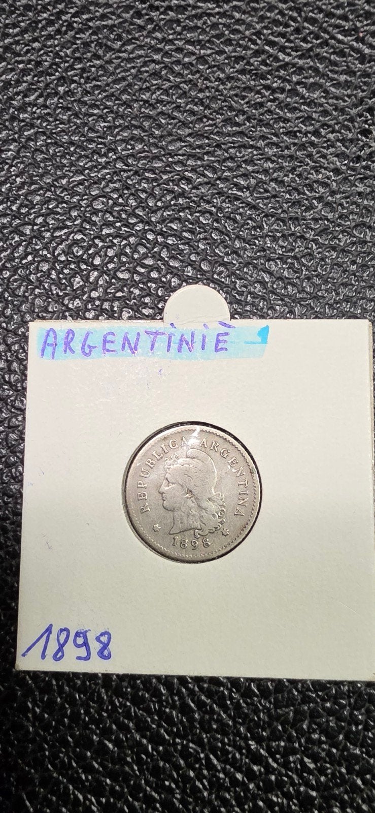 Argentinië 10 centavos 1898, Ophalen of Verzenden, Zuid-Amerika